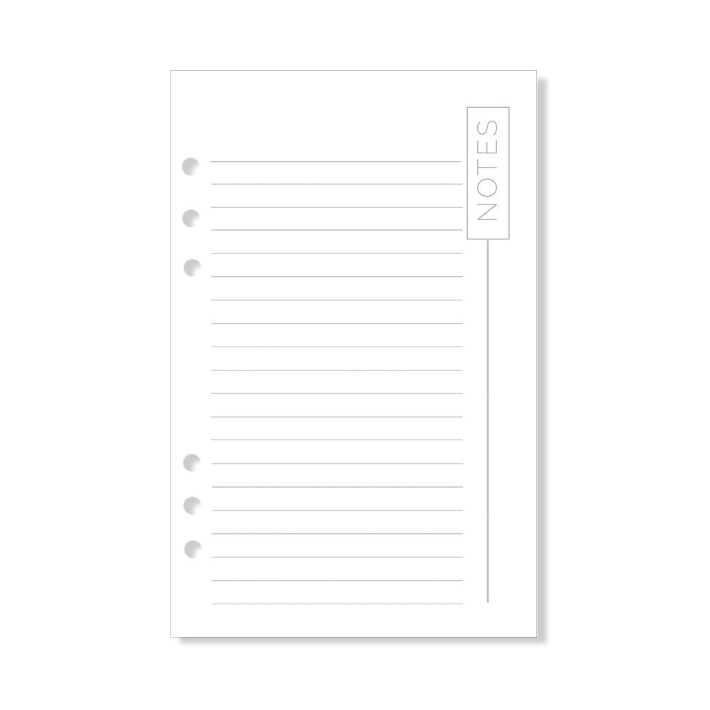 A5 Fancy Pants Extra Notes Pages Add-In Insert Pack