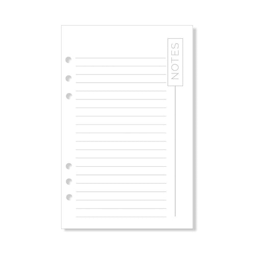A5 Fancy Pants Extra Notes Pages Add-In Insert Pack